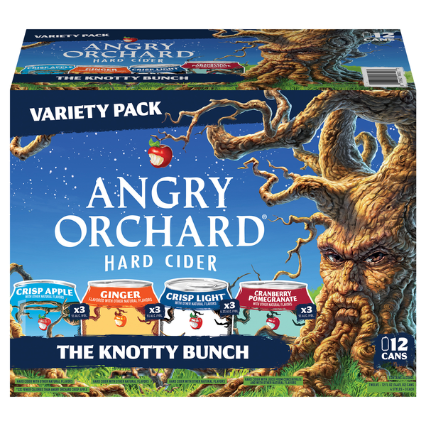 Save on Angry Orchard Knotty Bunch Hard Cider Variety Pack 12 pk
