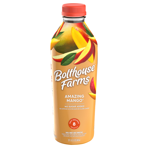 Save on Bolthouse Farms Amazing Mango 100 Fruit Juice Smoothie Fresh