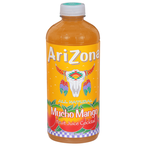 Save on AriZona Mucho Mango Fruit Juice Cocktail Order Online Delivery