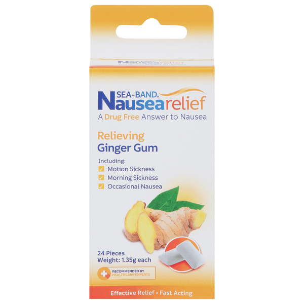 Save on SeaBand Nausea Relief Ginger Gum Order Online Delivery GIANT