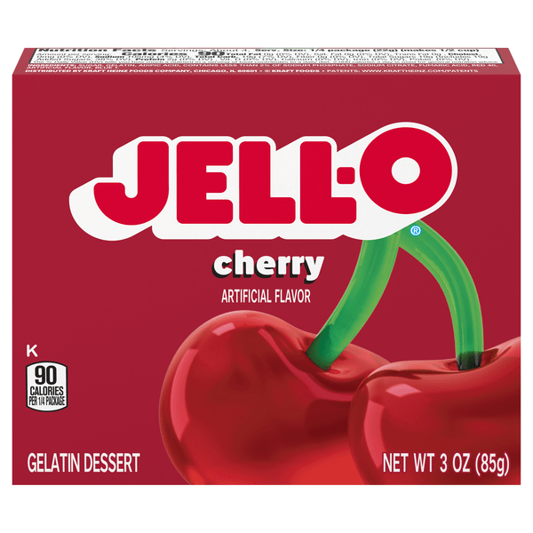 Save on JellO Gelatin Dessert Cherry Order Online Delivery Stop & Shop