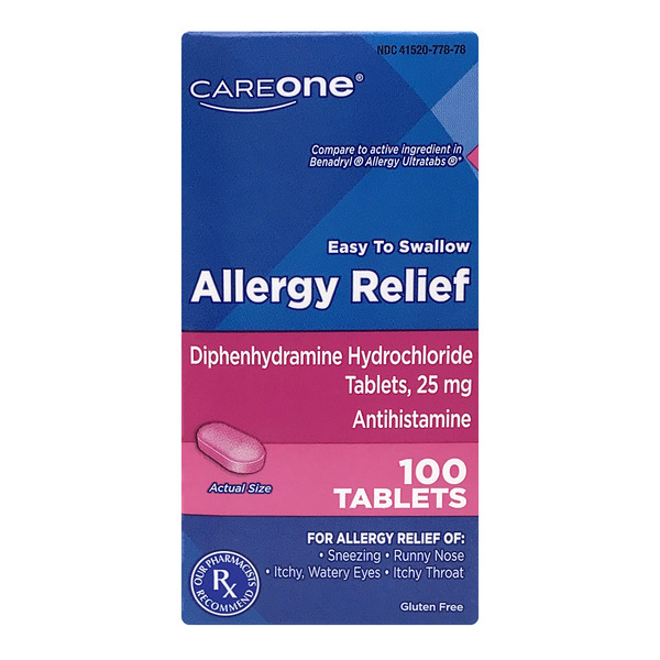 Save on CareOne Allergy Relief Tablets Gluten Free Order Online