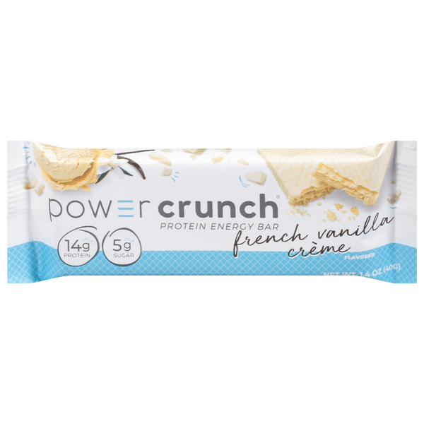 Save on Power Crunch Protein Energy Bar Original French Vanilla Creme