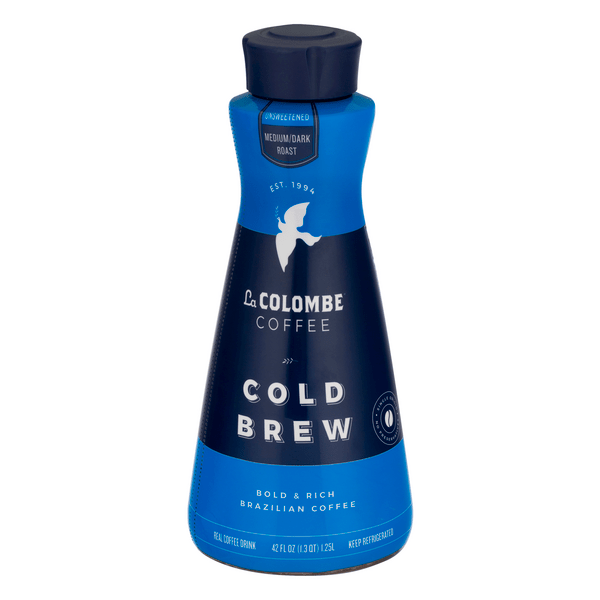 La Colombe Cold Brew Coffee, Medium/Dark Roast, 42 Fl Oz,