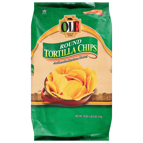 Round Tortilla Chips