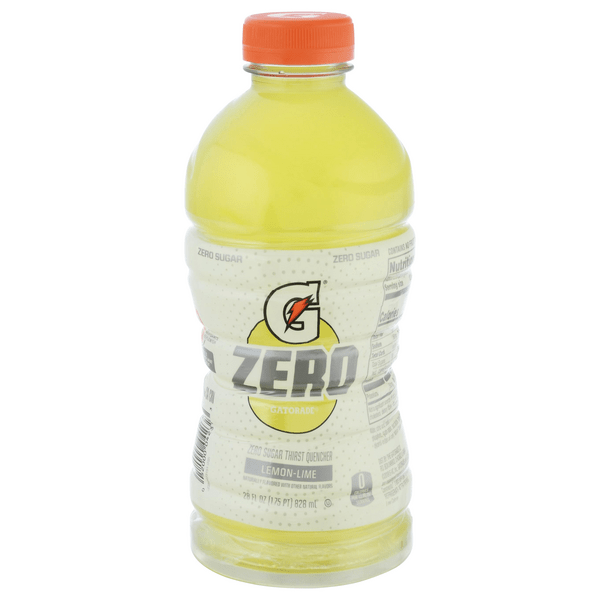 Save on Gatorade G Zero Thirst Quencher Sports Drink Lemon Lime Order