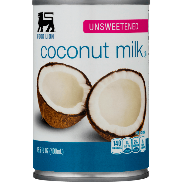 Save on Food Lion Coconut Milk Unsweetened Order Online Delivery Food Lion