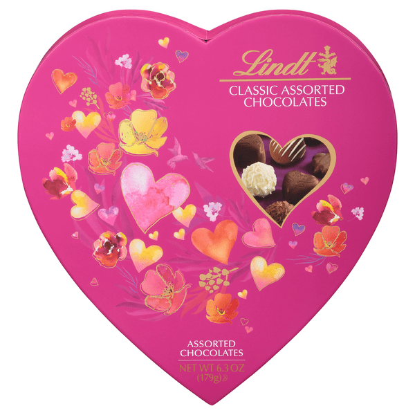 Save on Lindt Valentine Heartbox Classic Assorted Chocolates Order Online Delivery Giant