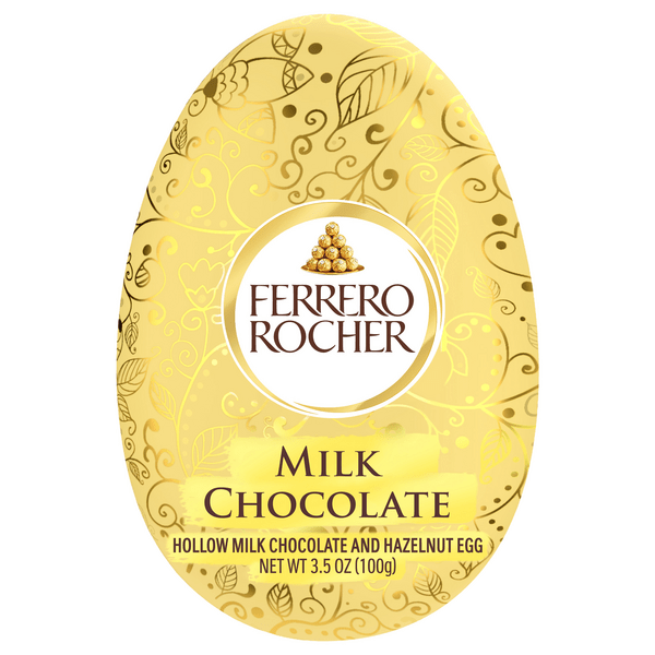 Save on Ferrero Rocher Hollow Milk Chocolate & Hazelnut Egg Easter