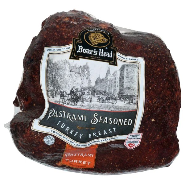 Save on Boar's Head Deli Turkey Breast Pastrami Seasoned (Regular