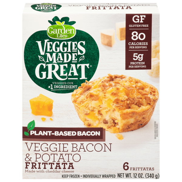 Save on Garden Lites Veggies Made Great Frittata Veggie Bacon & Potato