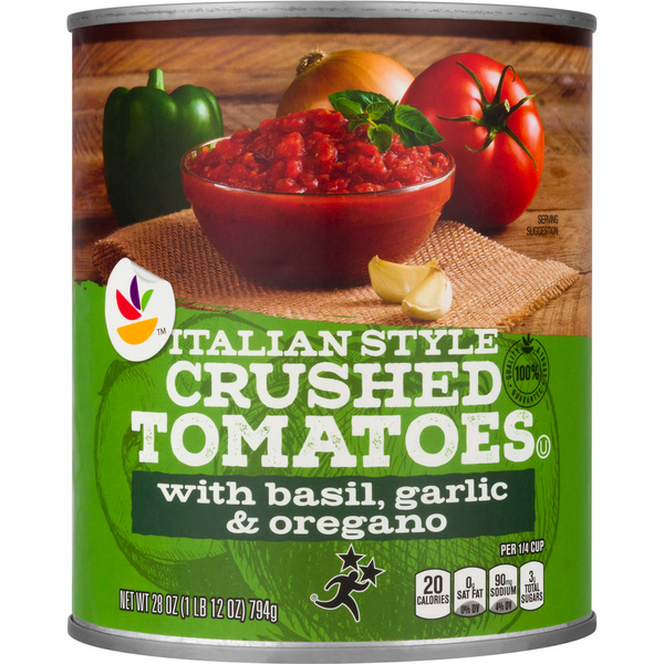 Save on Giant Italian Style Crushed Tomatoes with Basil Garlic