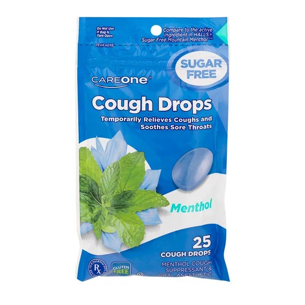 Save on CareOne Cough Drops Menthol Flavor Sugar Free Order Online Delivery GIANT