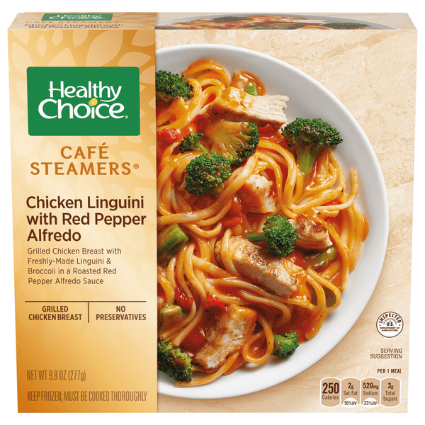 Save on Healthy Choice Cafe Steamers Chicken Linguini with Red Pepper