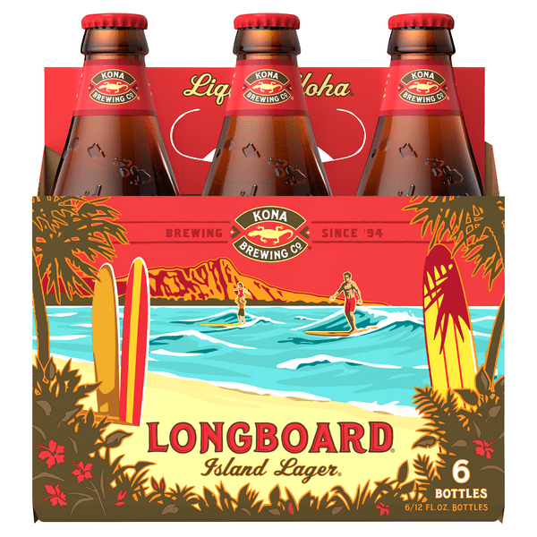 Save on Kona Brewing Co. Longboard Island Lager Beer 6 pk Order