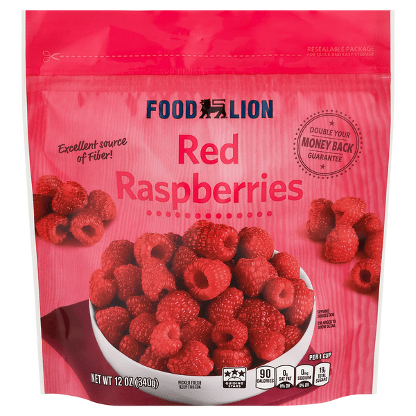 Save on Food Lion Red Raspberries Frozen Order Online Delivery Food Lion