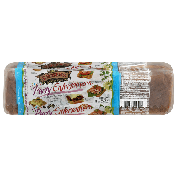 Save on S. Rosen's Party Entertainers Cocktail Party Caraway Rye Bread