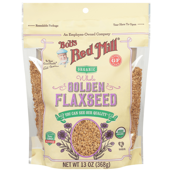 Save on Bob's Red Mill Whole Golden Flaxseed Gluten Free Organic Order