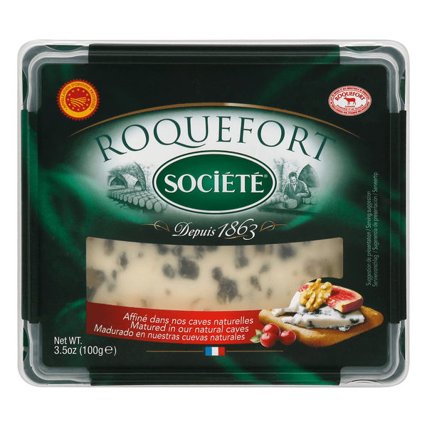 Save on Societe Aged Roquefort Cheese Order Online Delivery Stop & Shop