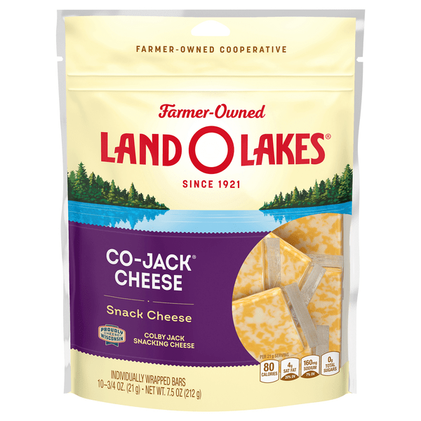 Save on Land O Lakes Snack Cheese CoJack Cheese 10 ct Order Online Delivery GIANT