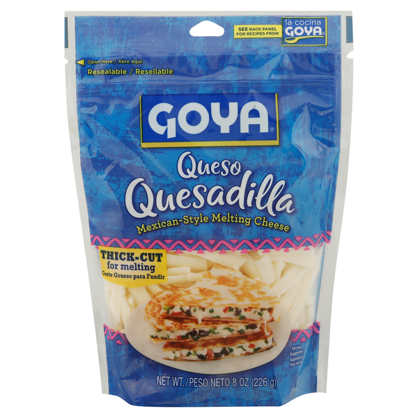 Save on Goya Queso Quesadilla Melting Cheese Mexican Style Order Online