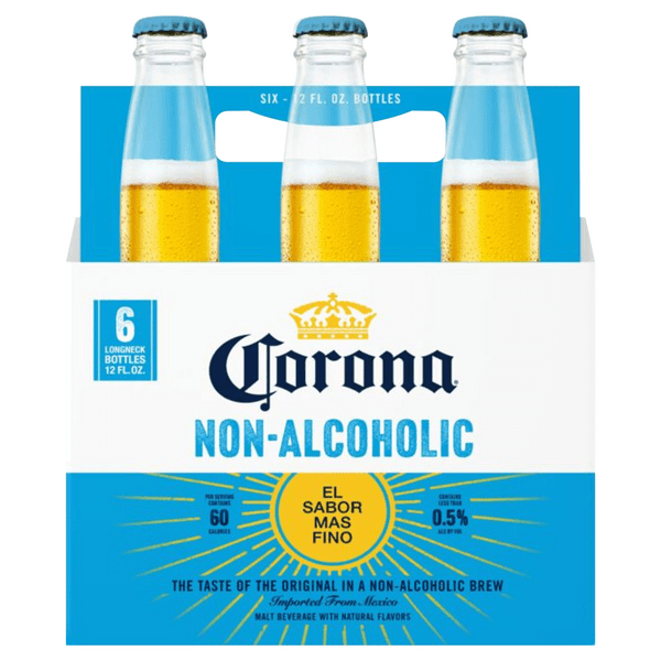 Save on Corona NonAlcoholic Malt Beverage Beer 6 pk Order Online