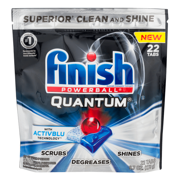 Save on FINISH Powerball Quantum Dishwasher Detergent Tabs Order Online