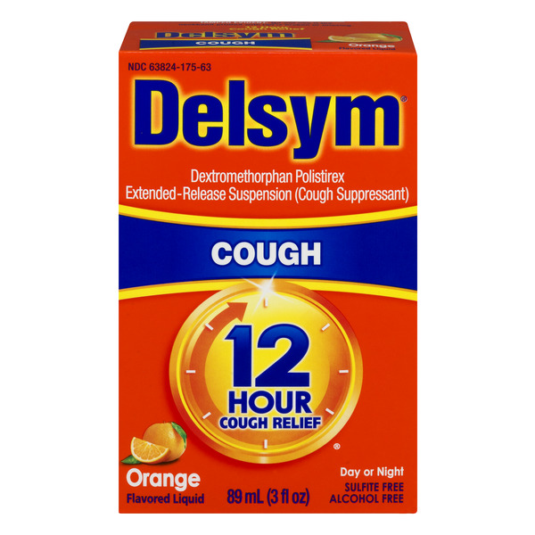 Save on Delsym Cough Suppressant 12 Hour Relief Extended Release Orange