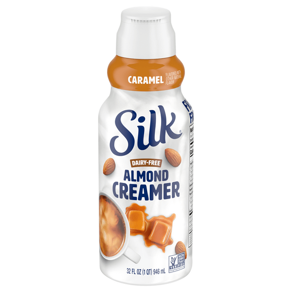 Save on Silk Almond Creamer Caramel Refrigerated Order Online Delivery