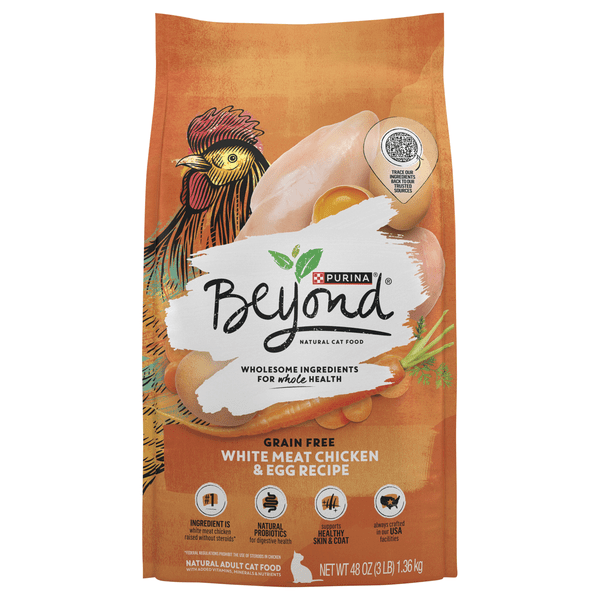 Save on Beyond Simply Grain Free Dry Cat Food White Meat Chicken & Egg Natural Order Online