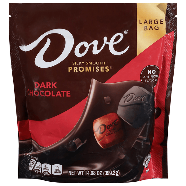 Save on DOVE Promises Dark Chocolate Candy Large Bag Order Online