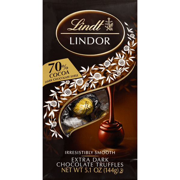 Save on Lindt Truffles Extra Dark Chocolate 70 Cocoa Order Online