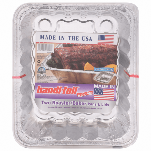 Save on HandiFoil ECOFoil Roaster/Baker Pans with Lids Order Online
