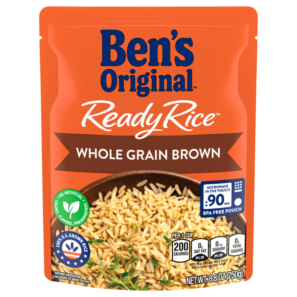 Save on Ben's Original 90 Second Ready Rice Whole Grain Brown Order