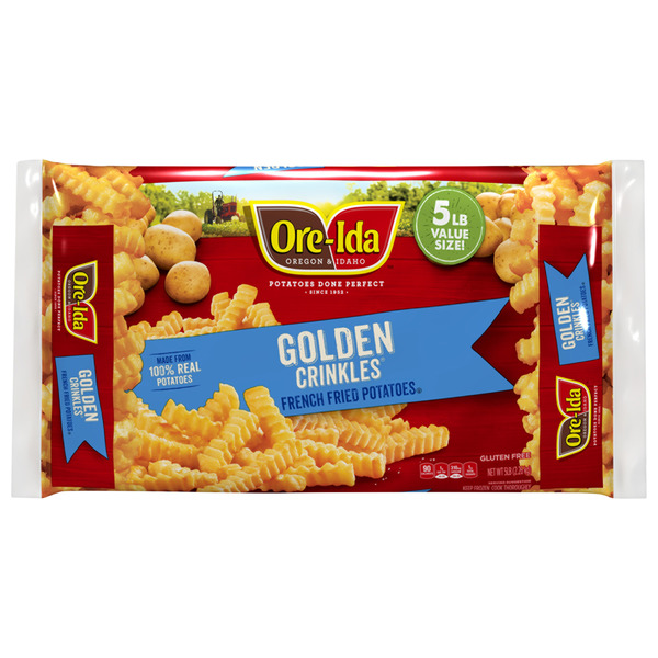 Save on OreIda Golden Crinkles French Fried Potatoes Gluten Free Order