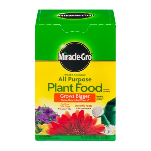 Save on MiracleGro AllPurpose Plant Food Water Soluble Powder Order