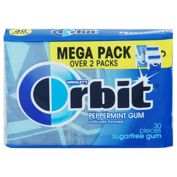 Save on Orbit Sugar Free Gum Peppermint Mega Pack Order Online Delivery