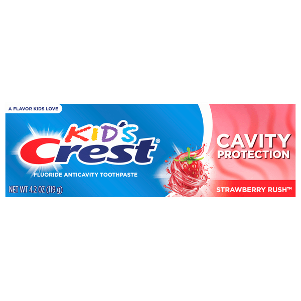 Save on Kid's Crest Fluoride Cavity Protection Toothpaste Strawberry