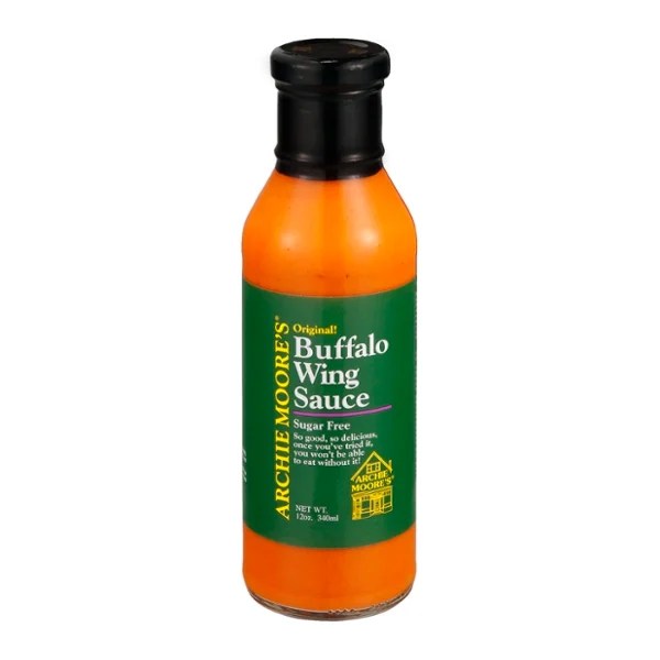 Save on Archie Moore's Buffalo Wing Sauce Original Sugar Free Order