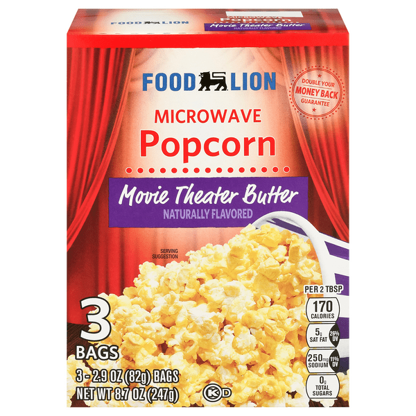 Save on Food Lion Microwave Popcorn Movie Theater Butter Order Online