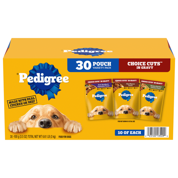 Save on Pedigree Choice Cuts In Gravy Variety Pack Adult Wet Dog Food