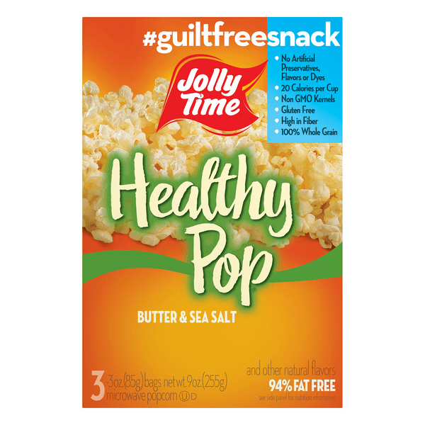 Save on Jolly Time Healthy Pop Microwave Popcorn Butter Flavor Order
