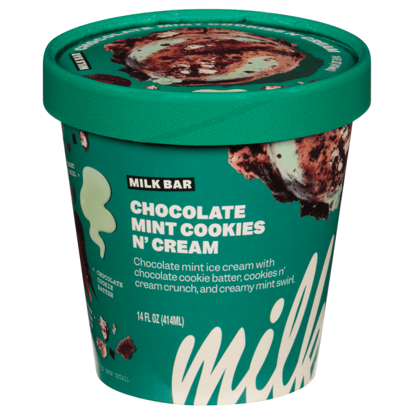 Save on Milk Bar Ice Cream Chocolate Mint Cookies n' Cream Order Online