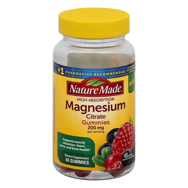 Save on Nature Made Magnesium Citrate 200 mg Supplement Gummies Mixed
