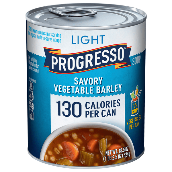 Save on Progresso Savory Vegetable Barley Soup Light Order Online