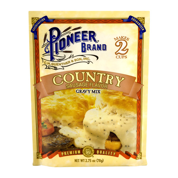 Save on Pioneer Brand Gravy Mix Packet Country Sausage Flavor Order