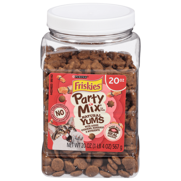 Save on Friskies Part Mix Cat Treats Natural Yums Salmon Order Online