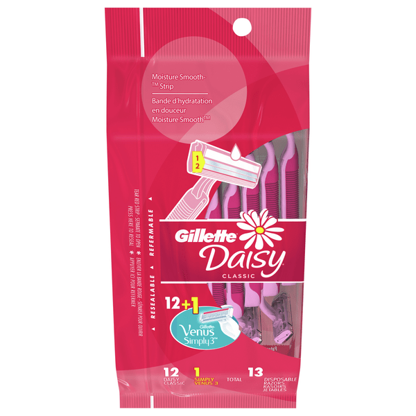 Save on Gillette Daisy Razors Classic Disposable Order Online Delivery Stop & Shop