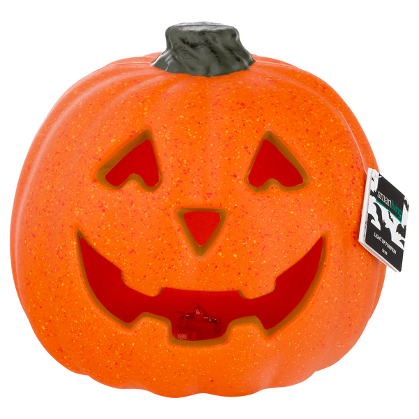 Save on Smart Living Halloween Light Up Jack O' Lantern Orange Order