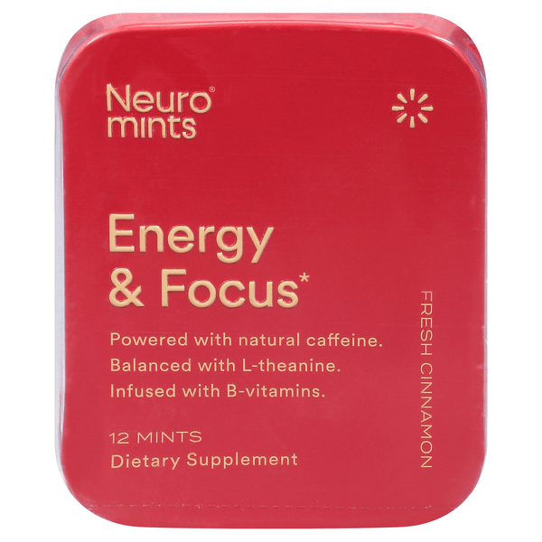 Save on Neuro Mints Energy & Focus Fresh Cinnamon Order Online Delivery